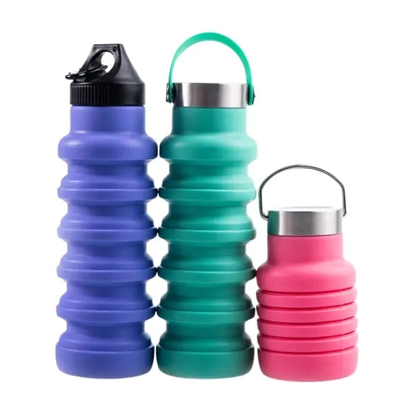 Foldable Drinking Silicone Bottle