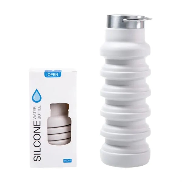 Foldable Drinking Silicone Bottle