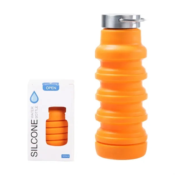 Foldable Drinking Silicone Bottle