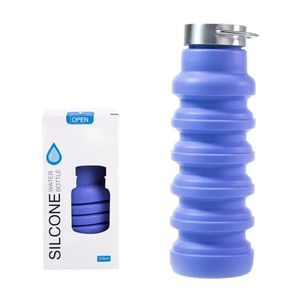 Foldable Drinking Silicone Bottle