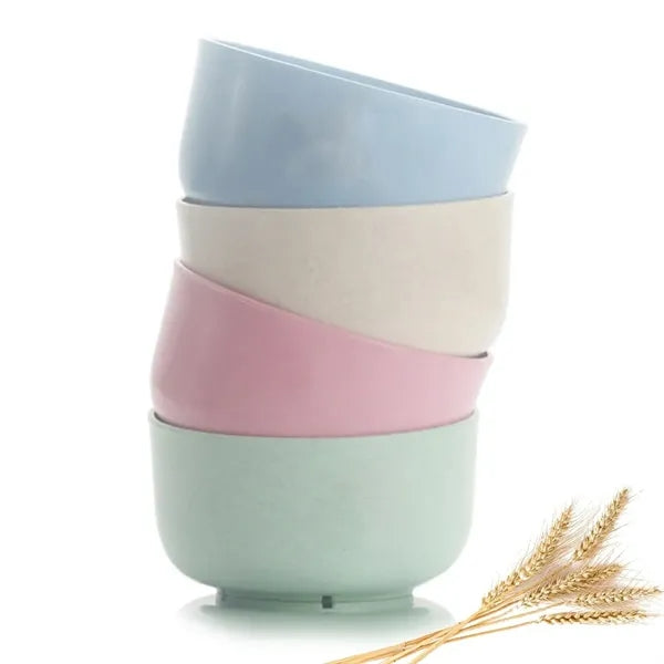 Eco Friendly Wheat Straw Dinner Bowl