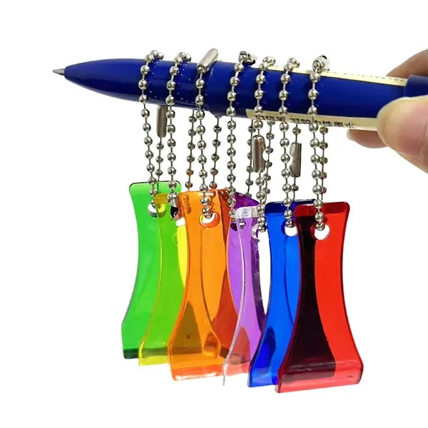 Lottery Scratcher With Bead Chain