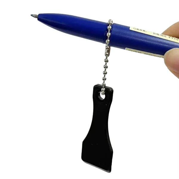 Lottery Scratcher With Bead Chain