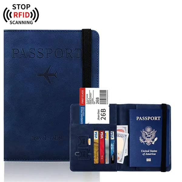Travel Passport Id Wallet Case