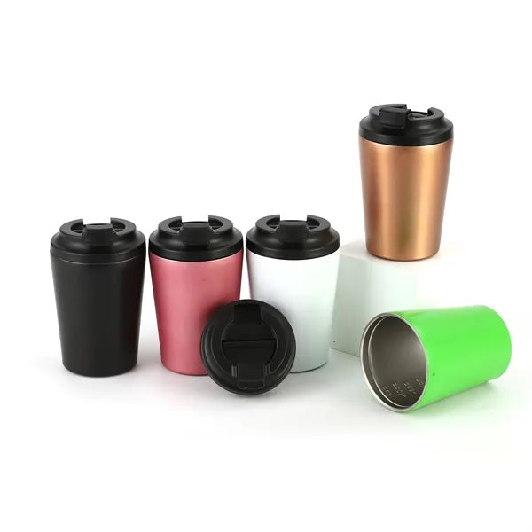 12oz. Stainless Steel Mini Travel Coffee Cup
