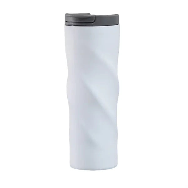 16oz. Stainless Steel Twisted Insulated Coffee Tumbler