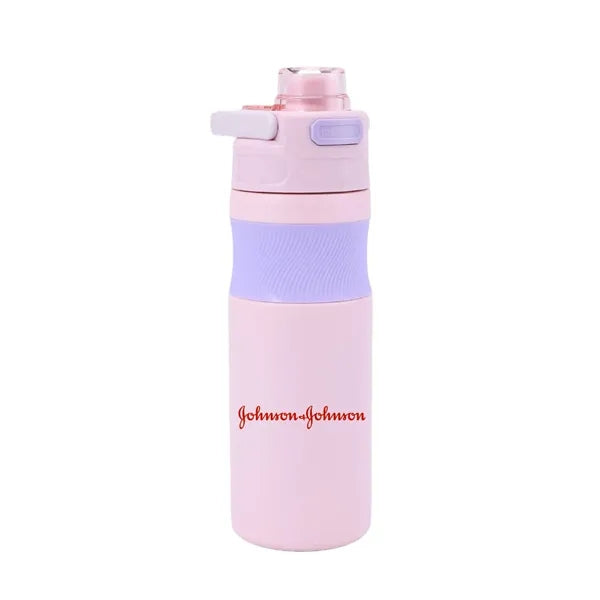 Fountain-XII - 20 Oz. Dual Sip Tumbler (Double Walled)
