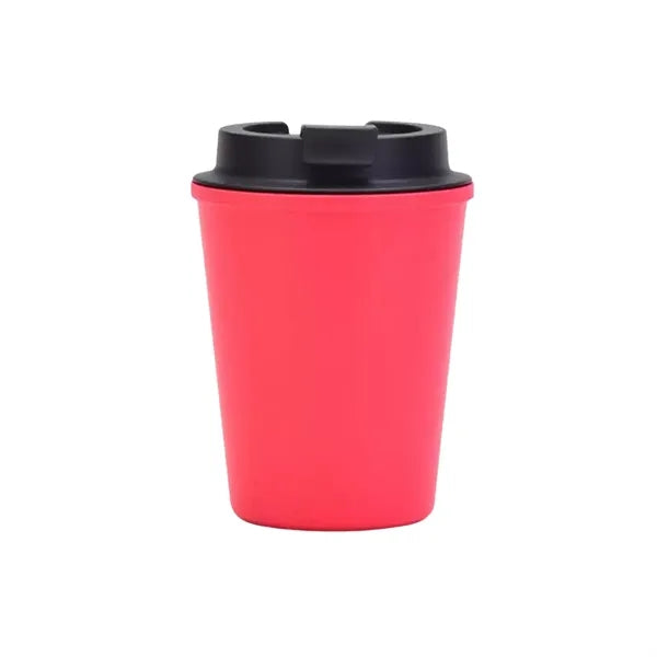 12oz. Eco-Friendly Wheat Straw Coffee Cup With Lid