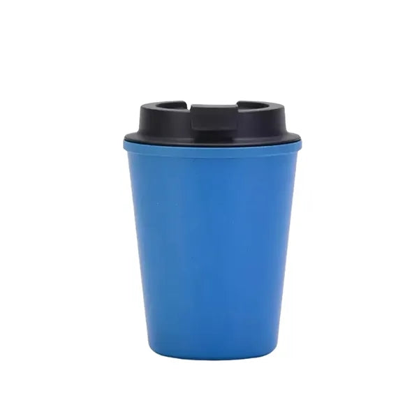 12oz. Eco-Friendly Wheat Straw Coffee Cup With Lid