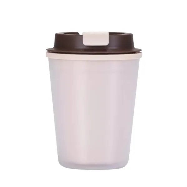 12oz. Eco-Friendly Wheat Straw Coffee Cup With Lid