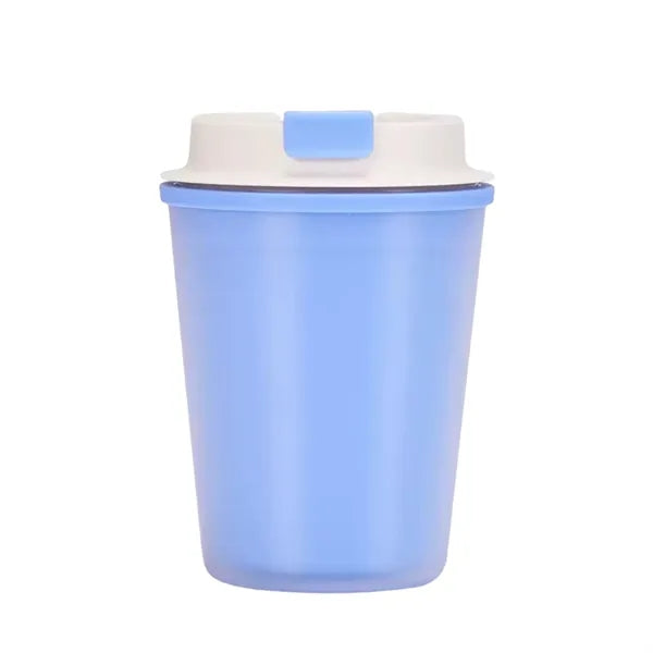 12oz. Eco-Friendly Wheat Straw Coffee Cup With Lid