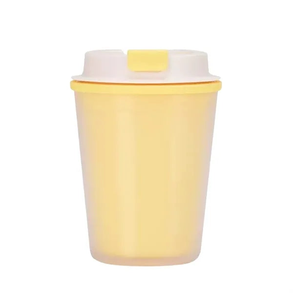 12oz. Eco-Friendly Wheat Straw Coffee Cup With Lid
