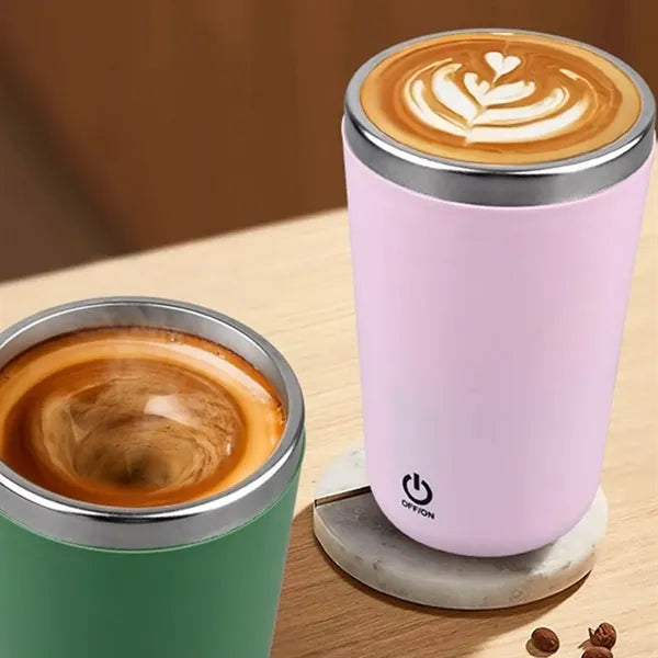 13oz. Rechargeable Magnetic Self-Stirring Coffee Mug