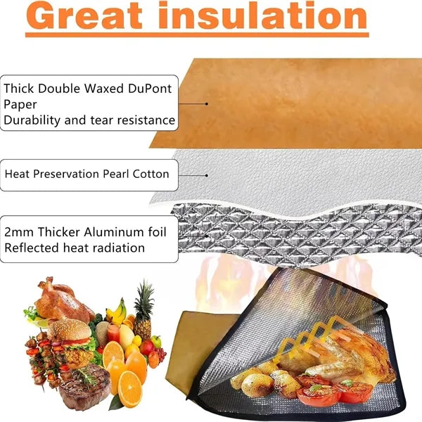 Tyvek Barbecue Insulated Storage Bag