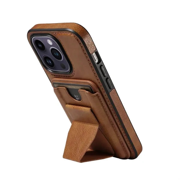 Leather Card Holder Magnetic Phone Case