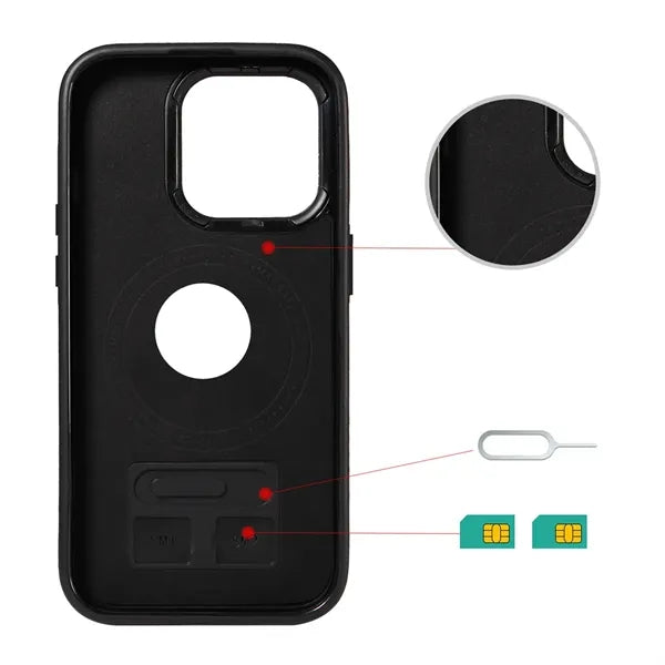 Leather Card Holder Magnetic Phone Case
