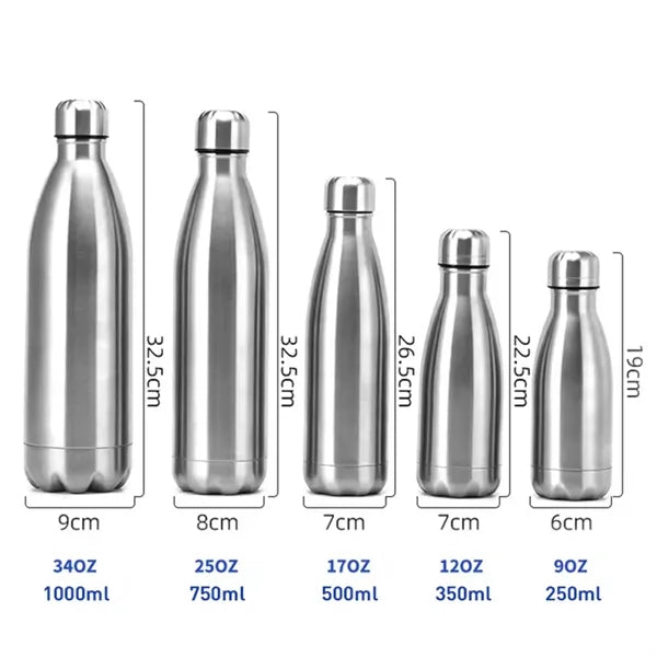 25OZ Dual-wall Insulated Stainless Steel Water Bottle