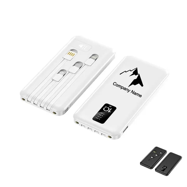 20,000Mah Built-In Cable Power Bank