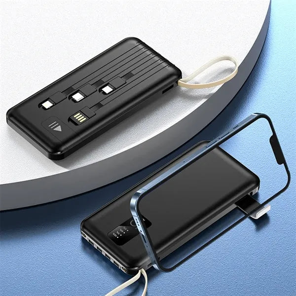 20,000Mah Built-In Cable Power Bank