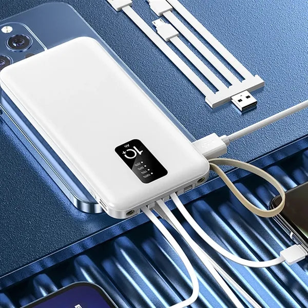 20,000Mah Built-In Cable Power Bank