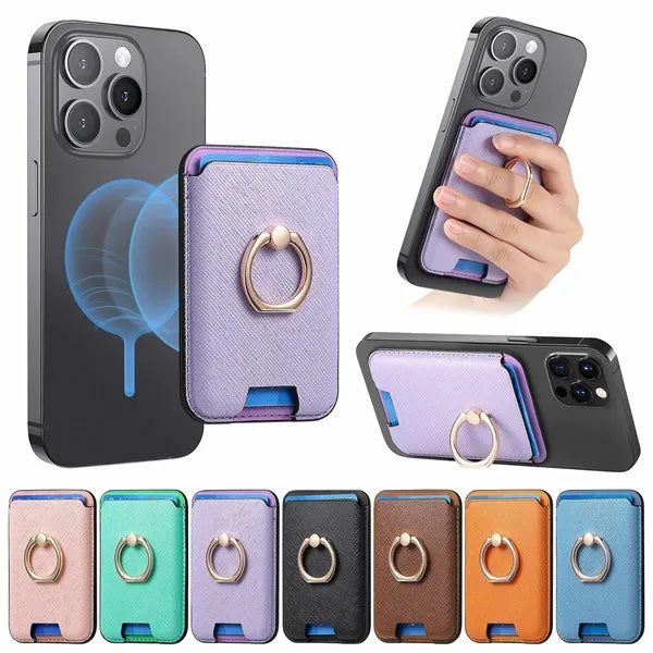 Magnetic Cell Phone Card Holder