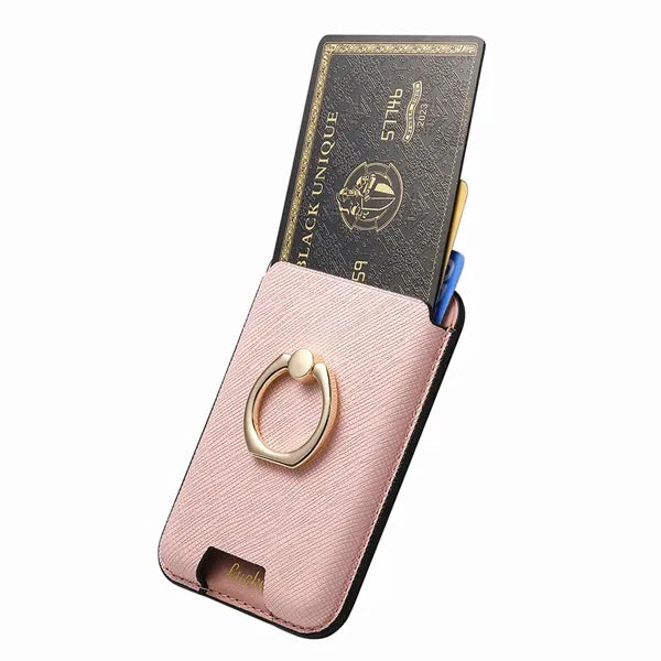 Magnetic Cell Phone Card Holder