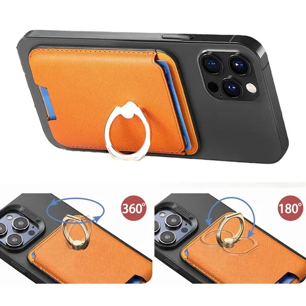 Magnetic Cell Phone Card Holder