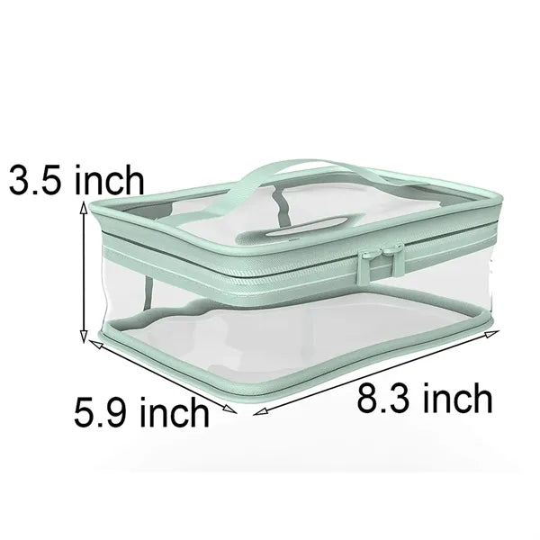 Portable Makeup Zipper Bag