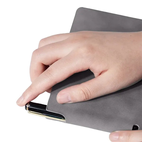 A5 Perforated Notebook With Pen Holder