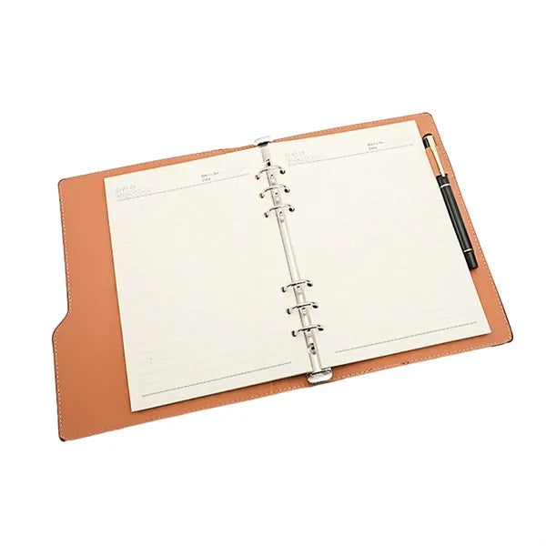Pu Leather Business Binder Notebook