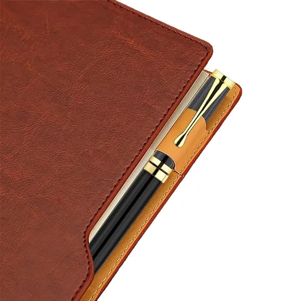 Pu Leather Business Binder Notebook