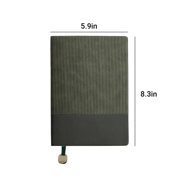 A5 Vertical Stripe Minimalist Notebook