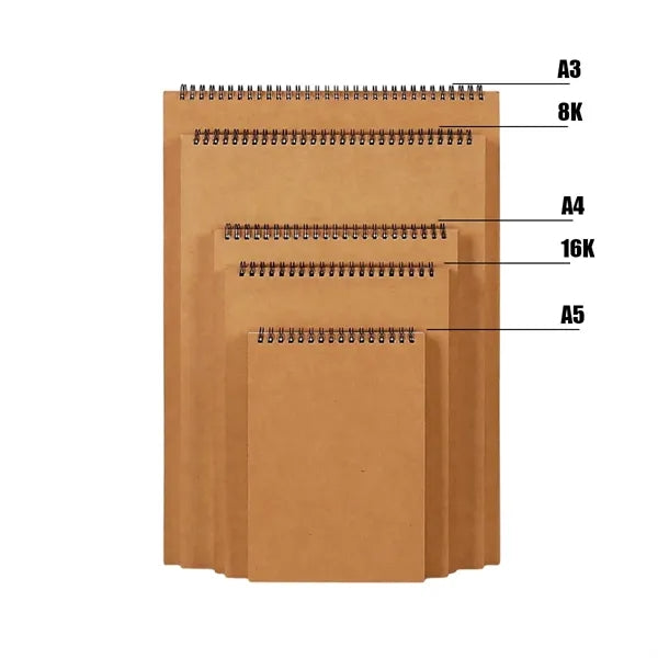 Multiple Size Coil Sketchbook