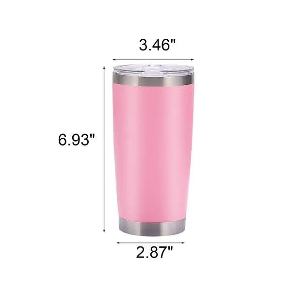 20oz Stainless Ste el Beer Mug Vacuum Insulated Car Cup