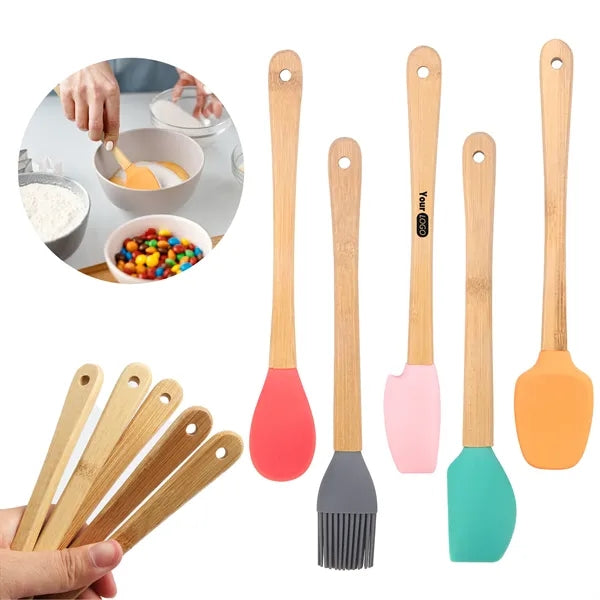 5-Piece Baking Spatula Scraper