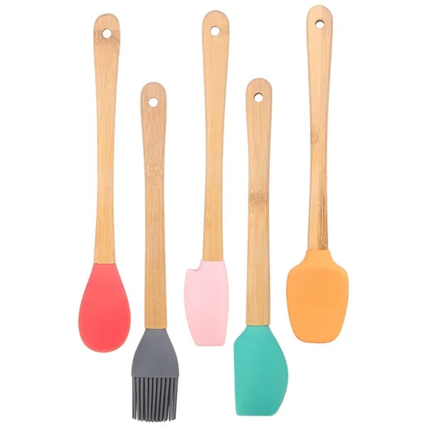 5-Piece Baking Spatula Scraper