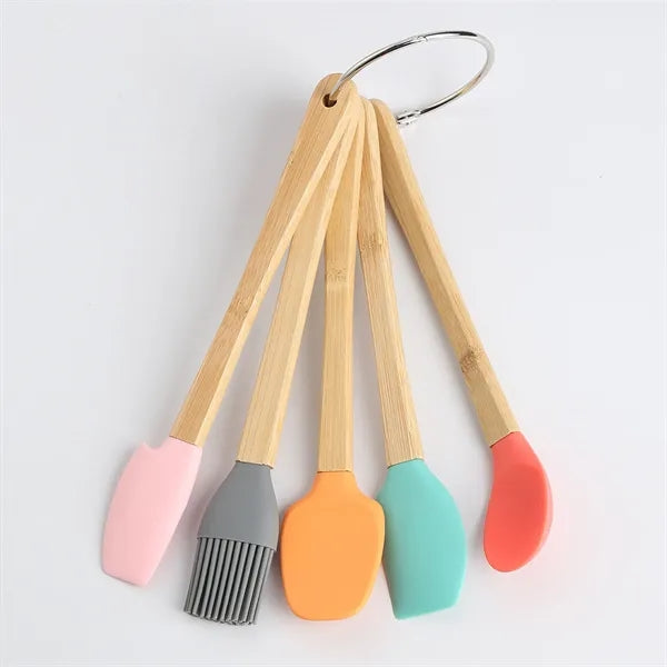 5-Piece Baking Spatula Scraper