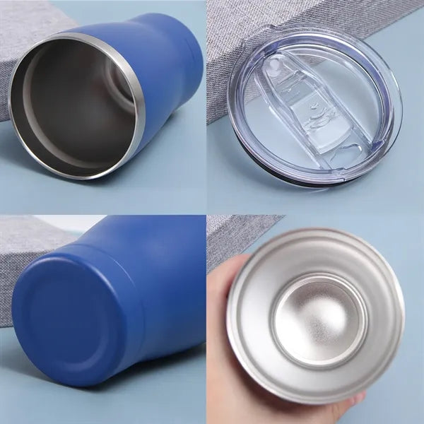 12oz Stainless Steel Car Cup Kids Milk Coffee Spill Proof