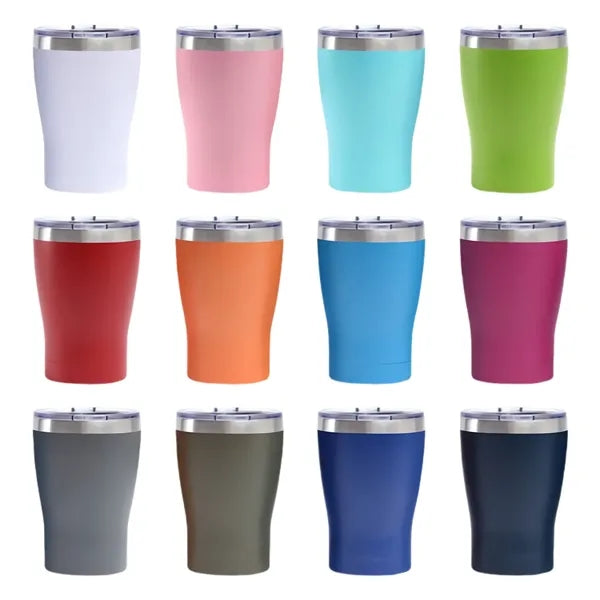 12oz Stainless Steel Car Cup Kids Milk Coffee Spill Proof