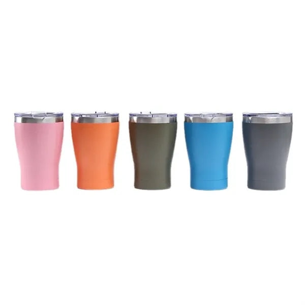 12oz Stainless Steel Car Cup Kids Milk Coffee Spill Proof