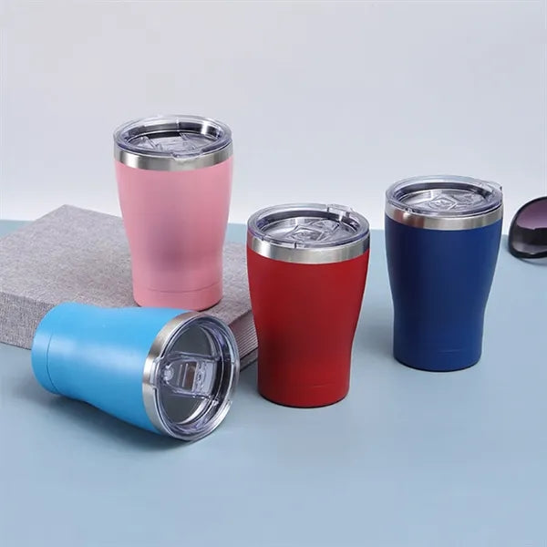 12oz Stainless Steel Car Cup Kids Milk Coffee Spill Proof