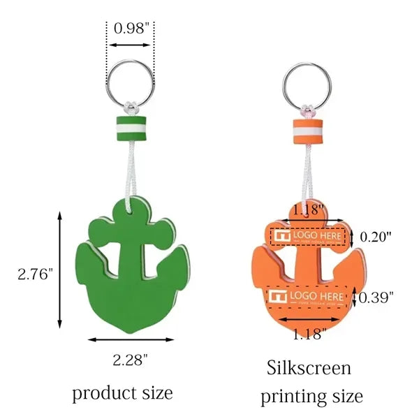 Foam Anchor Floating Keytag