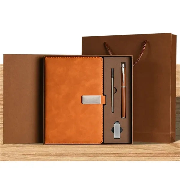 Notebook Gift Set with Pen and Accessories