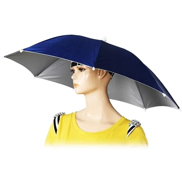 Outdoor Umbrella Hat Fishing Cap With Elastic Headband