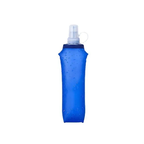 Folding Soft Flask Collapsible Lightweight Water Bottle