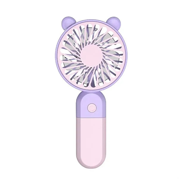 Cute Handheld USB Rechargeable Fan
