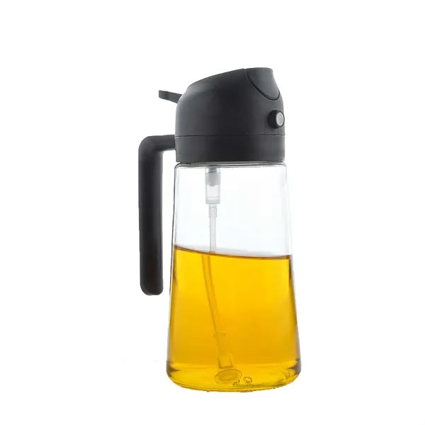 Olive Oil Glass Container 2 in 1 Spray Bottle