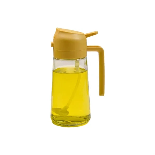 Olive Oil Glass Container 2 in 1 Spray Bottle