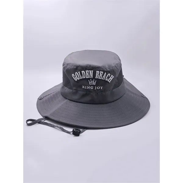 Wide Brim Bucket Hat