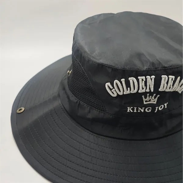 Wide Brim Bucket Hat